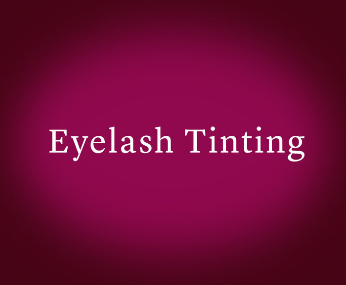 Eyelash Tinting